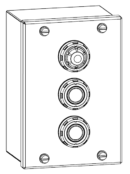 Increased Safety Control Stations | Hazardous Area Zone 1 Zone 2 | Appleton ATX U62W2PGA5A9