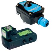 ASCO 551-553 Series | Ex ia Intrinsically Safe ATEX IECEx Aluminium Solenoid Valves 3/2 NC