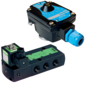 ASCO 551-553 Series | Ex ia Intrinsically Safe ATEX IECEx Aluminium Solenoid Valves 5/2 5/3