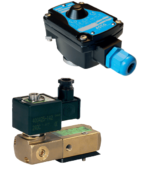 ASCO 551 Series | Ex ia Intrinsically Safe ATEX IECEx Brass Solenoid Valves NAMUR  3/2 NC 5/2