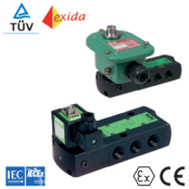 ASCO 551-553 Aluminium Valves | Ex m Encapsulated ATEX IECEx Solenoid Valves 5/2 5/3 (PV)