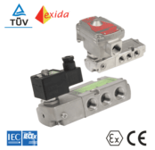 ASCO 551-553 Stainless Steel Valves | Ex m Encapsulated ATEX IECEx Solenoid Valves 5/2 5/3 (PV)