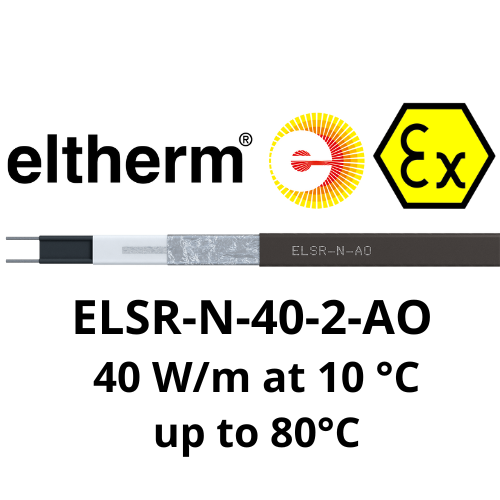 Eltherm ELSR-N-40-2-AO | Self-Regulating | ATEX Heat Tracing