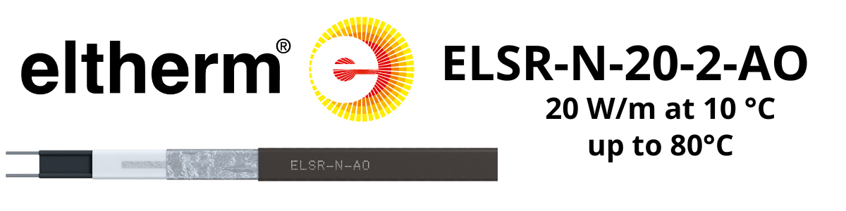 ATEX Trace Heating | Eltherm ELSR-N-20-2-AO Self-Regulating Heating Cable