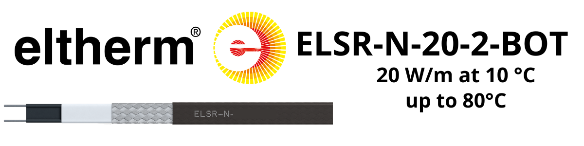 ATEX Heat Tracing | Eltherm ELSR-N-20-2-BOT Self Regulating Heating Cable