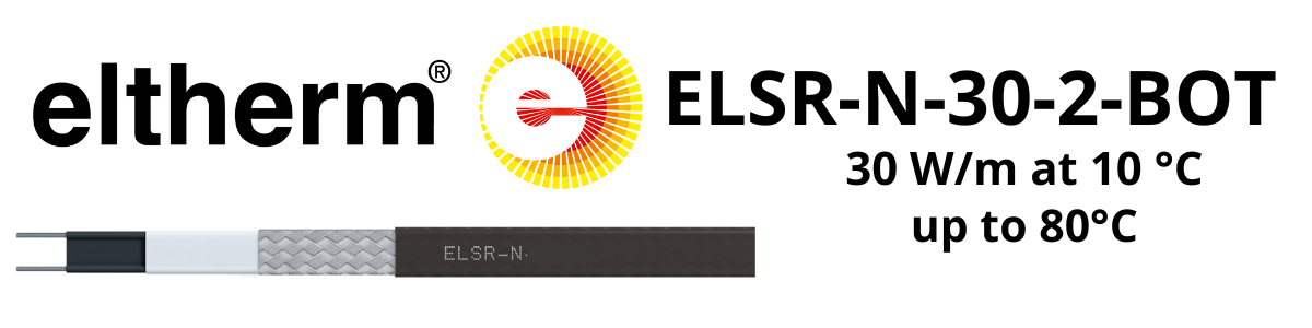 ATEX Heat Tracing | Eltherm ELSR-N-30-2-BOT Self Regulating Heating Cable