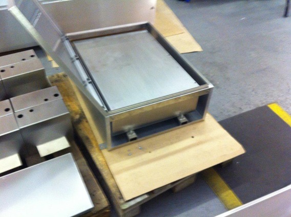 Apparatus panels to be fixed inside the large panel