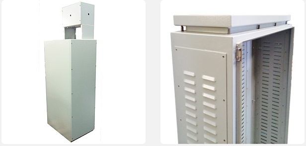 Painted ATEX Enclosures with additions Painted ATEX Enclosures with additions