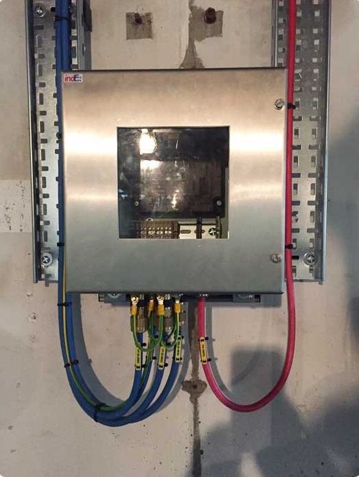 Zone 2 Stainless Steel Window Enclosure to House a Limit Switch