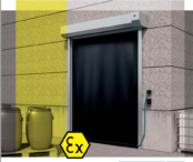 ATEX Doors | Dynaco S-545 High Speed Door – Exterior