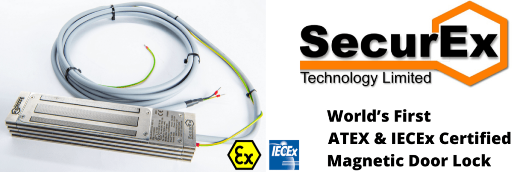World's First ATEX & IECEx Certified Magnetic Door Lock 