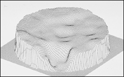 Perspective view of tank from manway (143 deg)