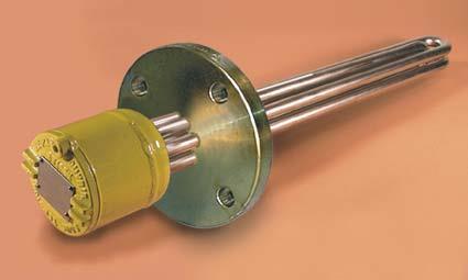 Flanged Immersion Heaters for Mild Corrosive Solutions