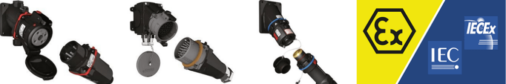 Plugs & Sockets ATEX IECEx Hazardous Area Explosion Proof 