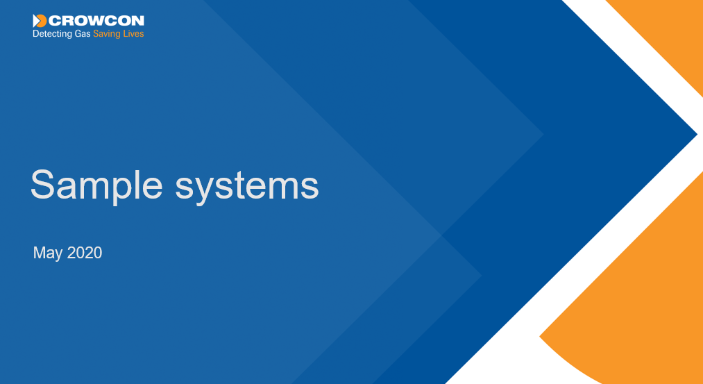 Crowcon Sample Systems