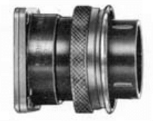 Amphenol Star-Line Straight Male Plug Panel Mount