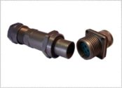 Amphenol Star-Line Connectors | In-Line Receptacle With Mechanical Clamp Nut