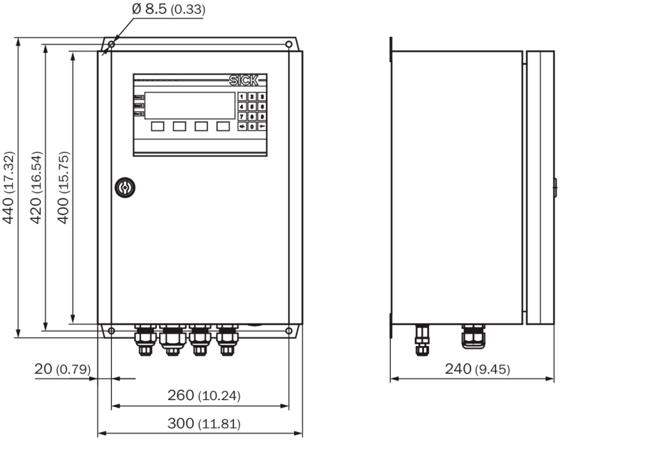 SICK ZIRKOR200 Control Unit