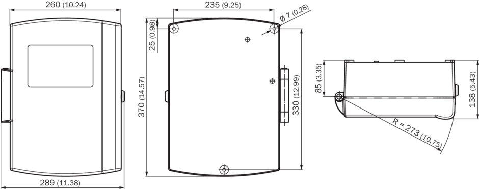 SICK ZIRKOR Control Unit (Cast Metal Enclosure)