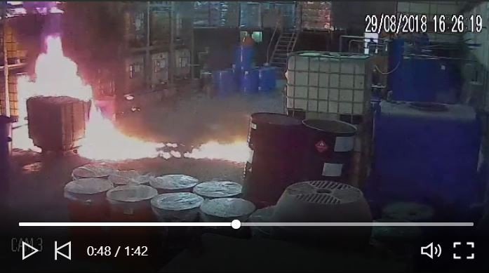 Flammable Solvents - Recommended IBC Selection According to Solvent Flash Point and Conductivity Group