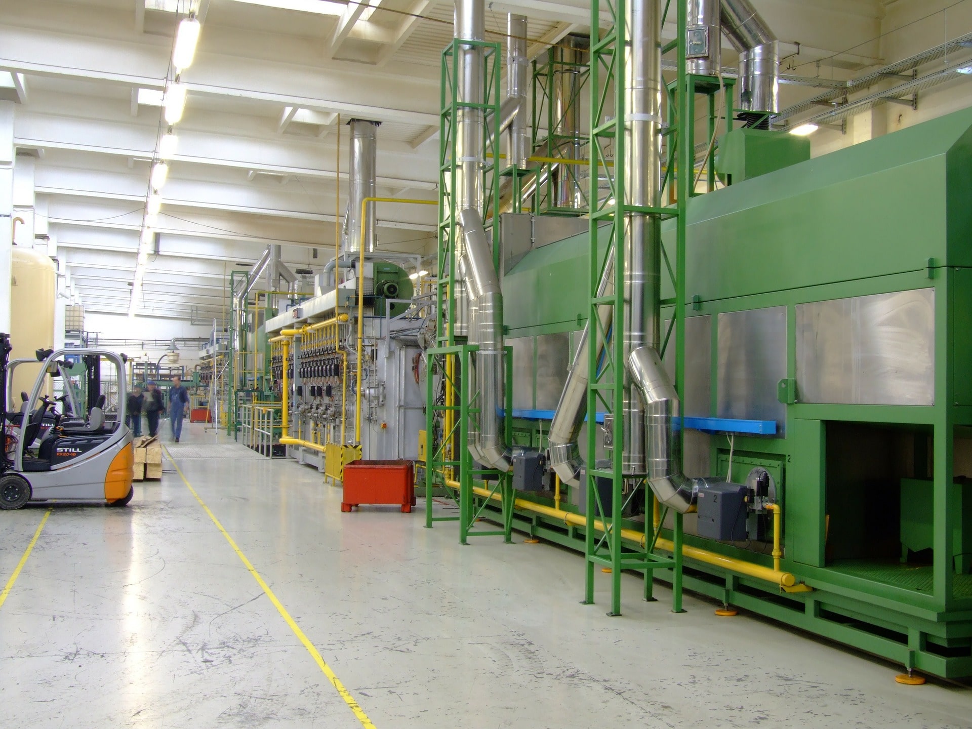 comfort heating for factory workers