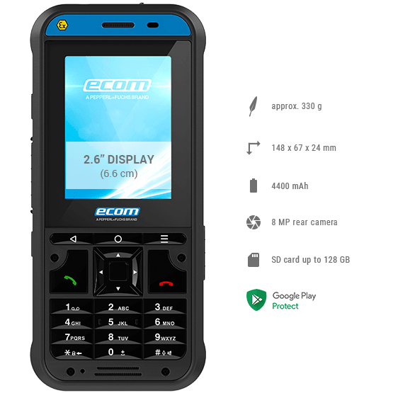 ATEX Mobile Phone Technical Data ATEX Mobile Phone Technical Data