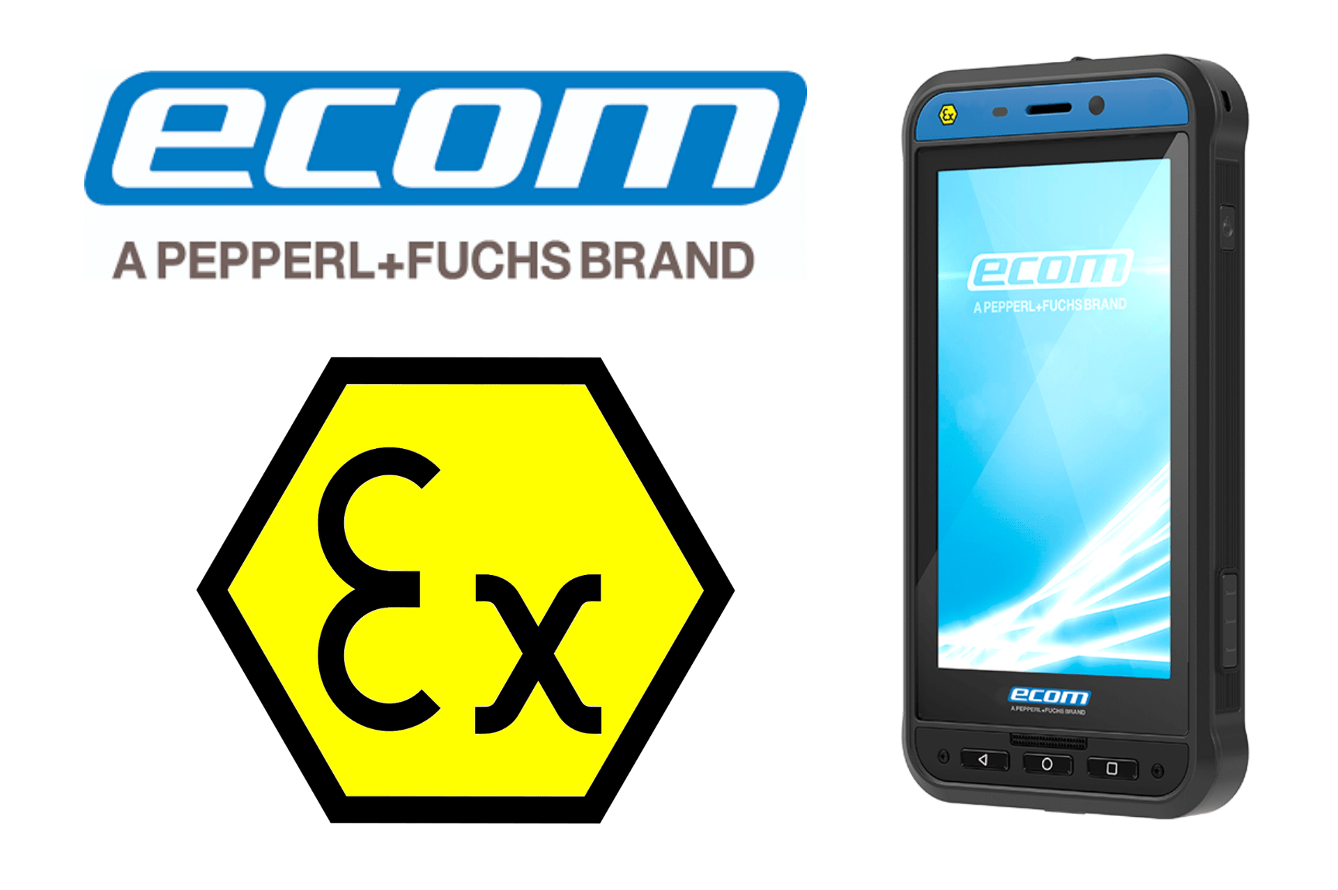Intrinsically Safe Mobile Phone With Mining Certification – Ecom Smart-Ex 02M Smart Phone 