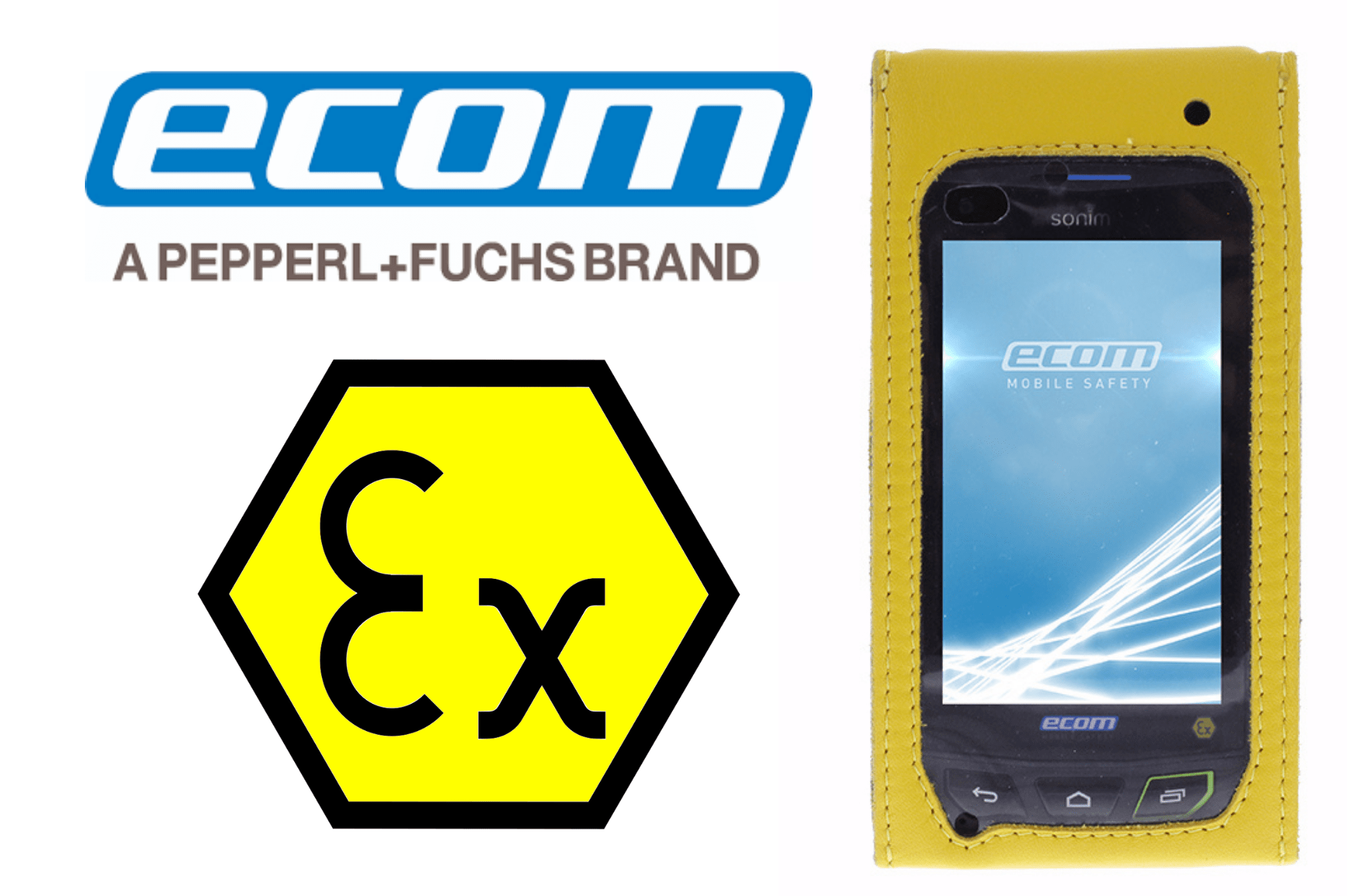 Intrinsically Safe Mobile Phone With Mining Certification – Ecom Smart-Ex 01M Smart Phone 