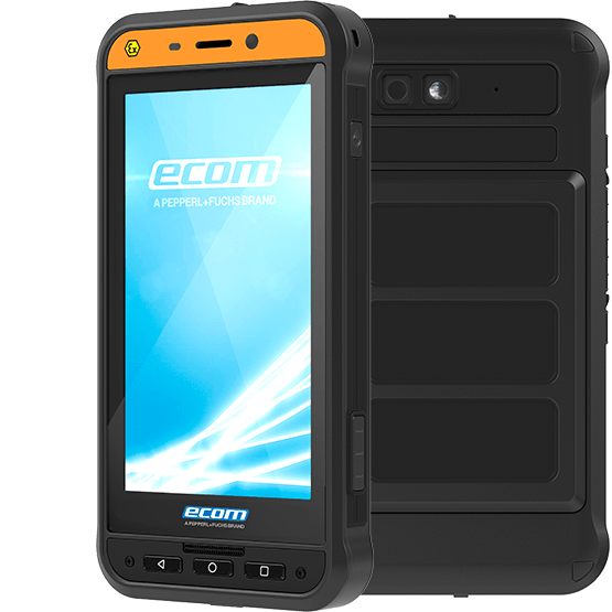 ATEX Mobile Phone Zone 1 Zone 21 ATEX Mobile Phone Zone 2/22 Hazardous Area – Ecom Smart-Ex 02 DZ2 Smart Phone