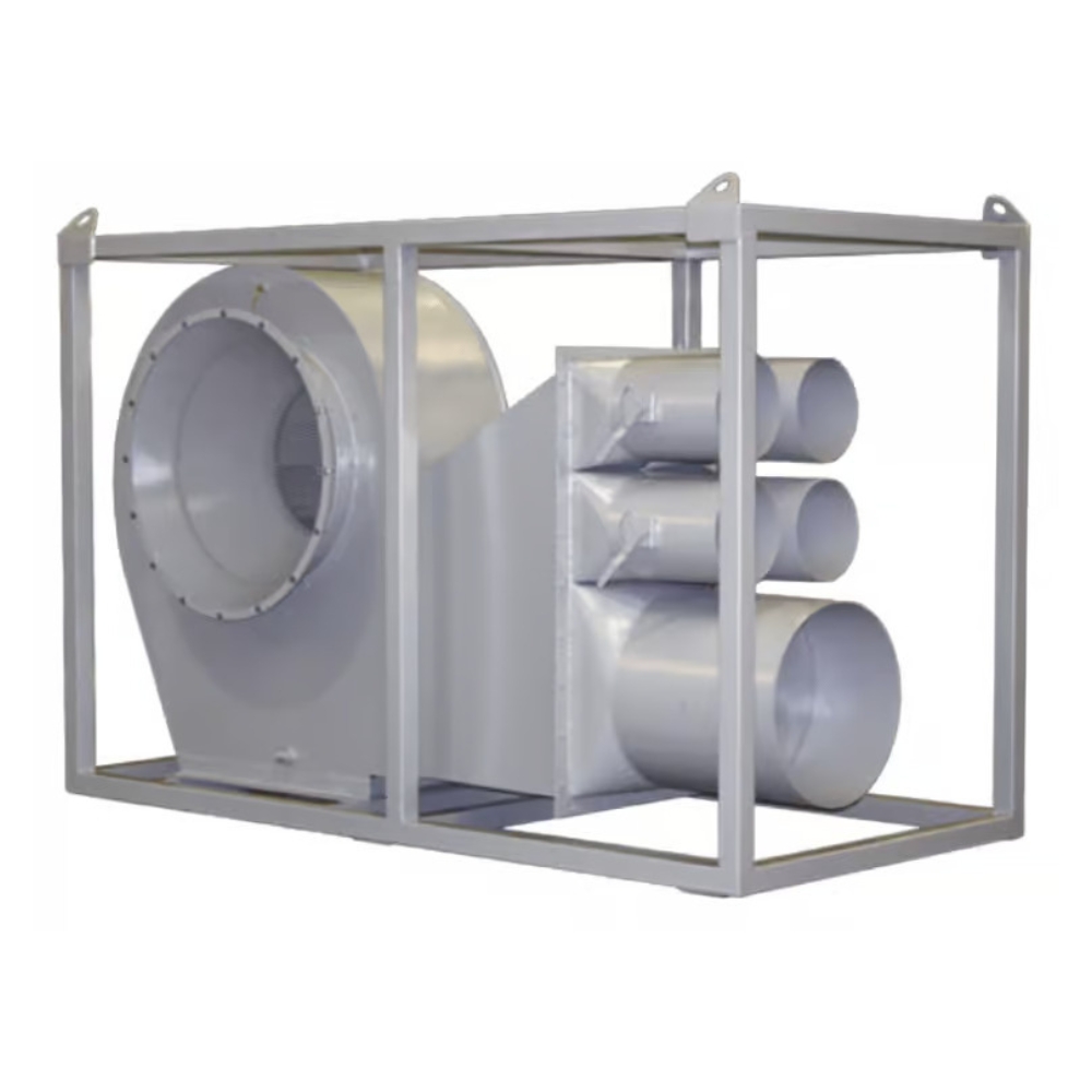 ATEX Tank Ventilation Fan 800 - 6 Outlets for Hazardous Areas Zone 1