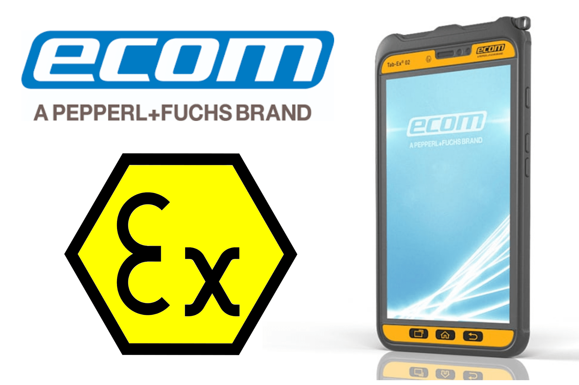 ATEX Tablet Zone 2 / Zone 22 & Div 2 Hazardous Area – Ecom TAB-EX 02 DZ2 Android Tablet ATEX Tablet Zone 2 / Zone 22 & Div 2 Hazardous Area – Ecom TAB-EX 02 DZ2 Android Tablet