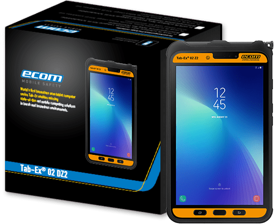 Ecom TAB-EX 02 DZ2 Android ATEX Tablet