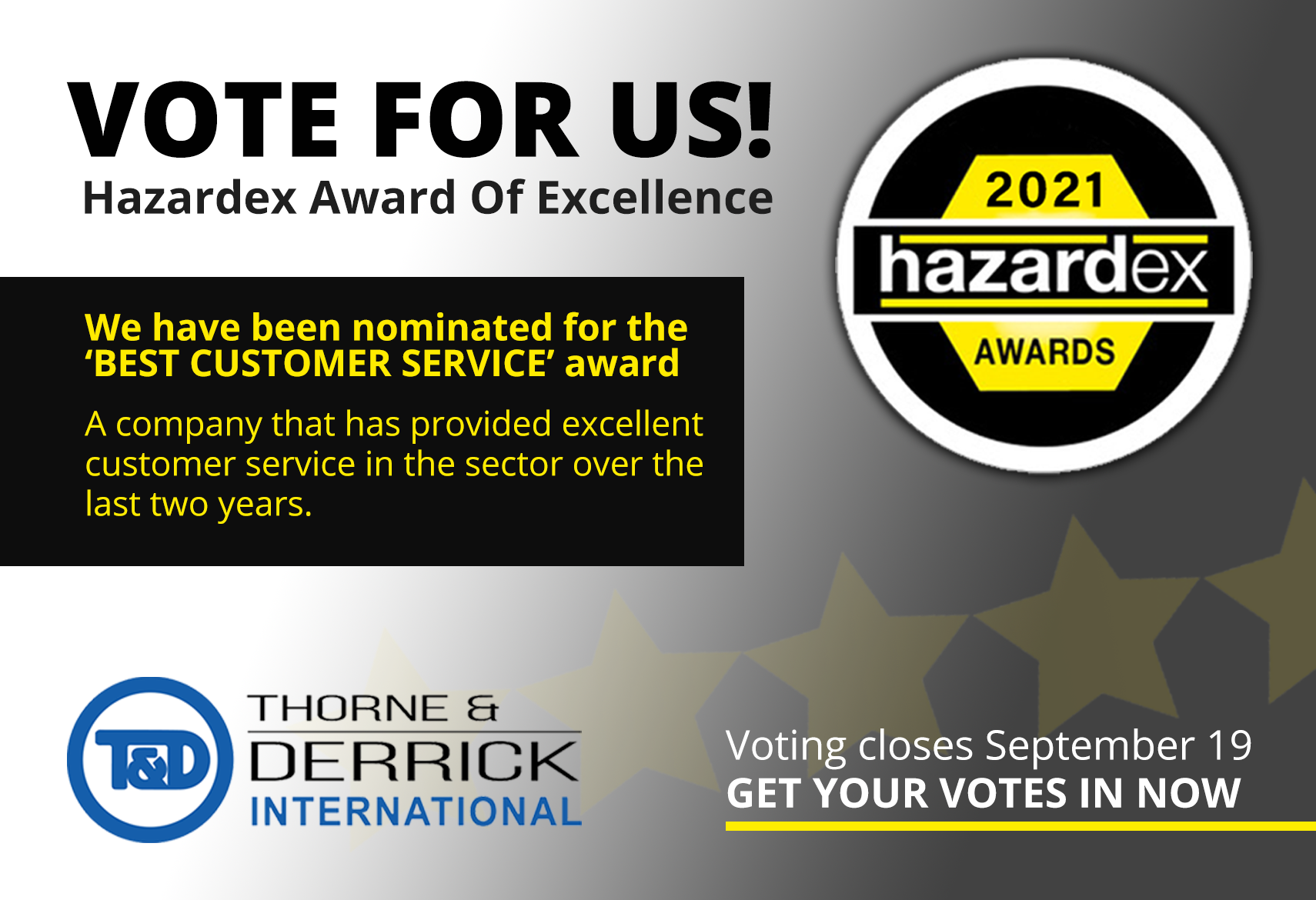 Vote for us