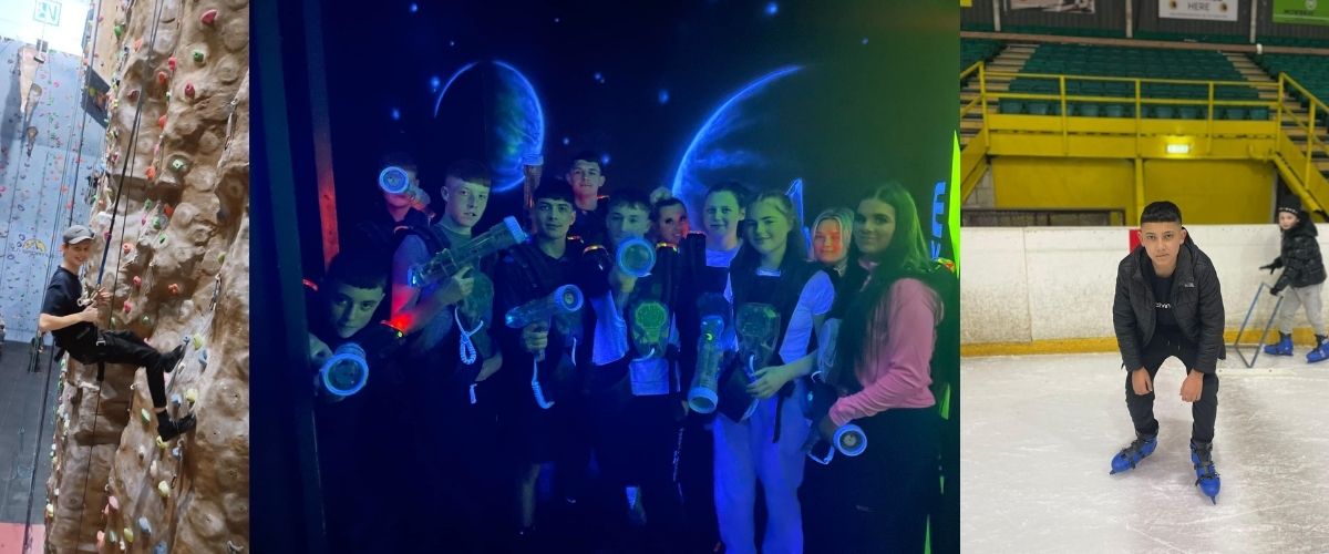 Indoor Climbing, Laser Quest & Ice Skating are just some of the activities that Patchwork Project has facilitated in 2022 so far.