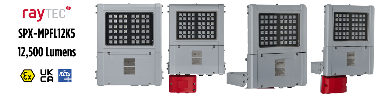 SPX-MPFL12K5 ATEX Floodlight Zone 1 (Mid Power) 12,500 Lumens