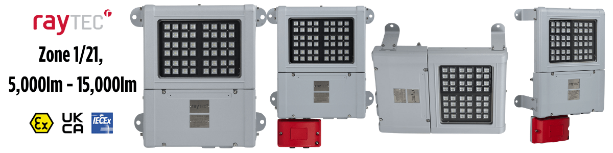 ATEX Bay Light | Zone 1 Raytec SPARTAN Mid Power Bay ATEX Bay Light | Zone 1 Raytec SPARTAN Mid Power Bay