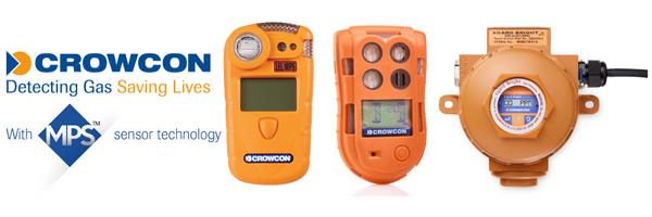 Crowcon Gas Detectors with MPS sensor technology