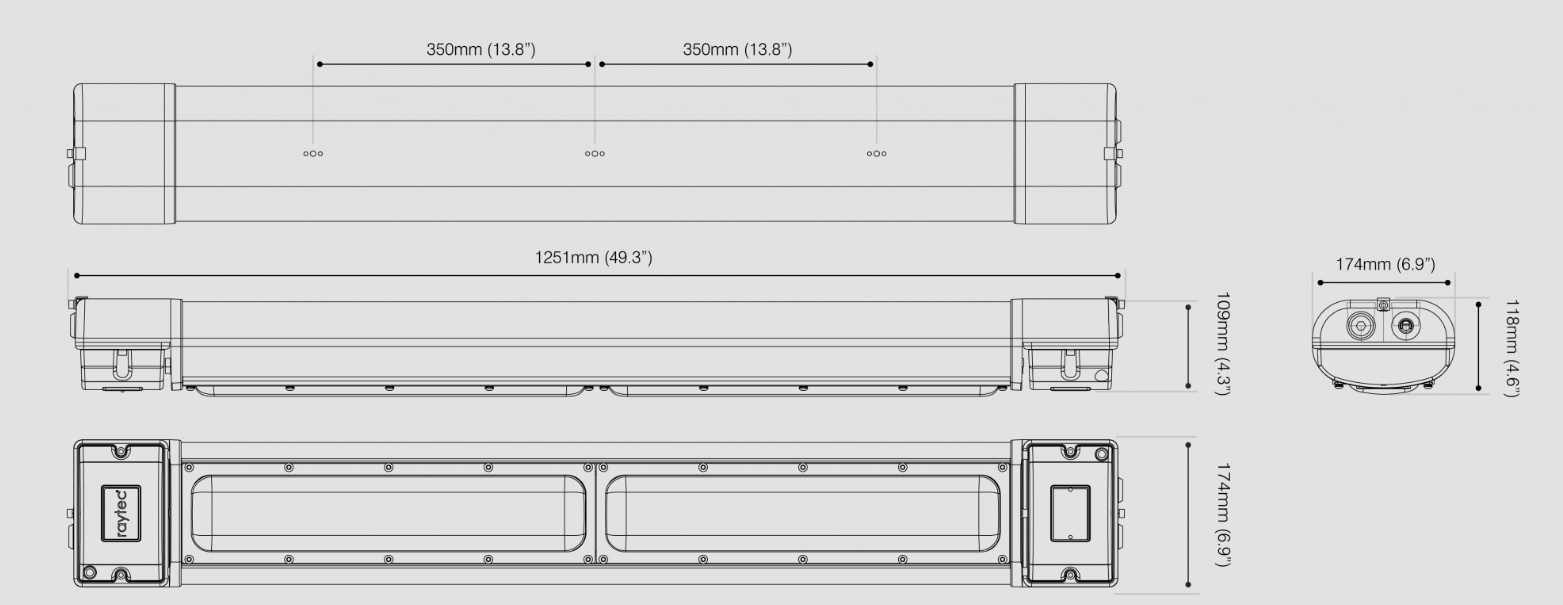 WL168-HO Dimensions