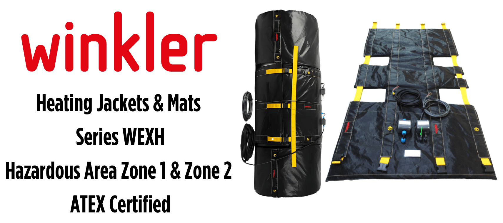 ATEX Heating Jackets & Mats Series WEXH