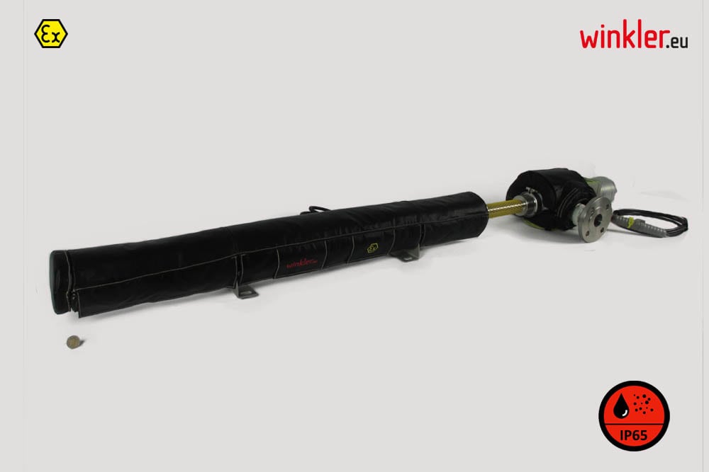 ATEX heating jacket for a filling lance (WEXH0051)
