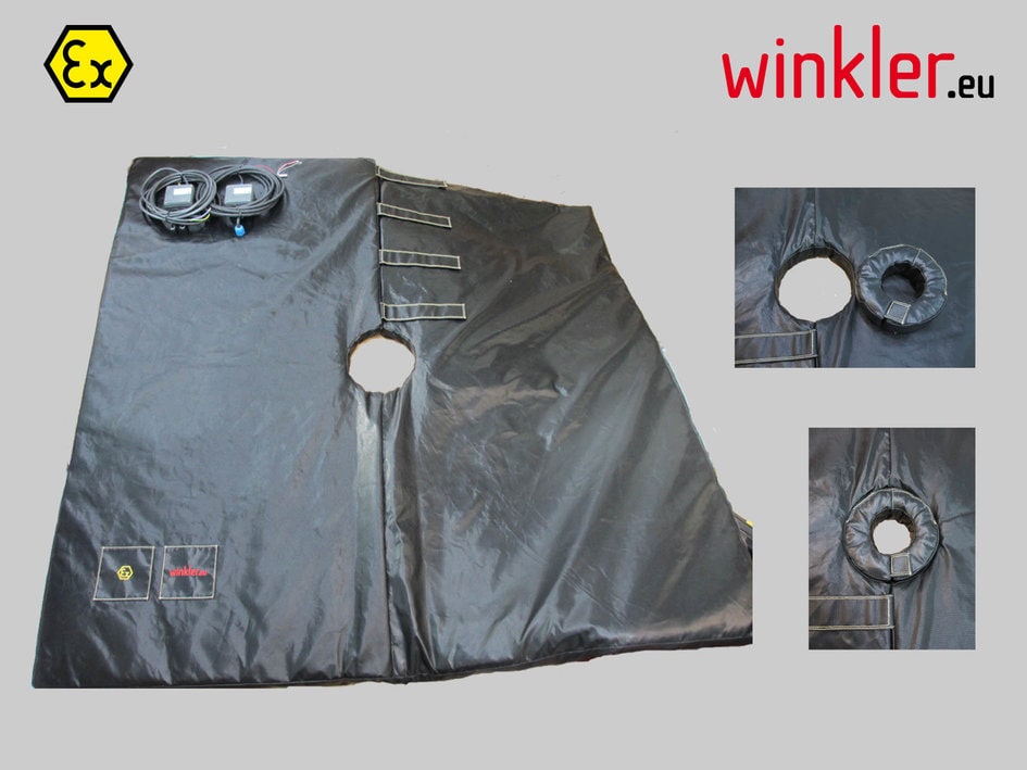 ATEX heating mat with variable mounting possibilities (WEXH0076)