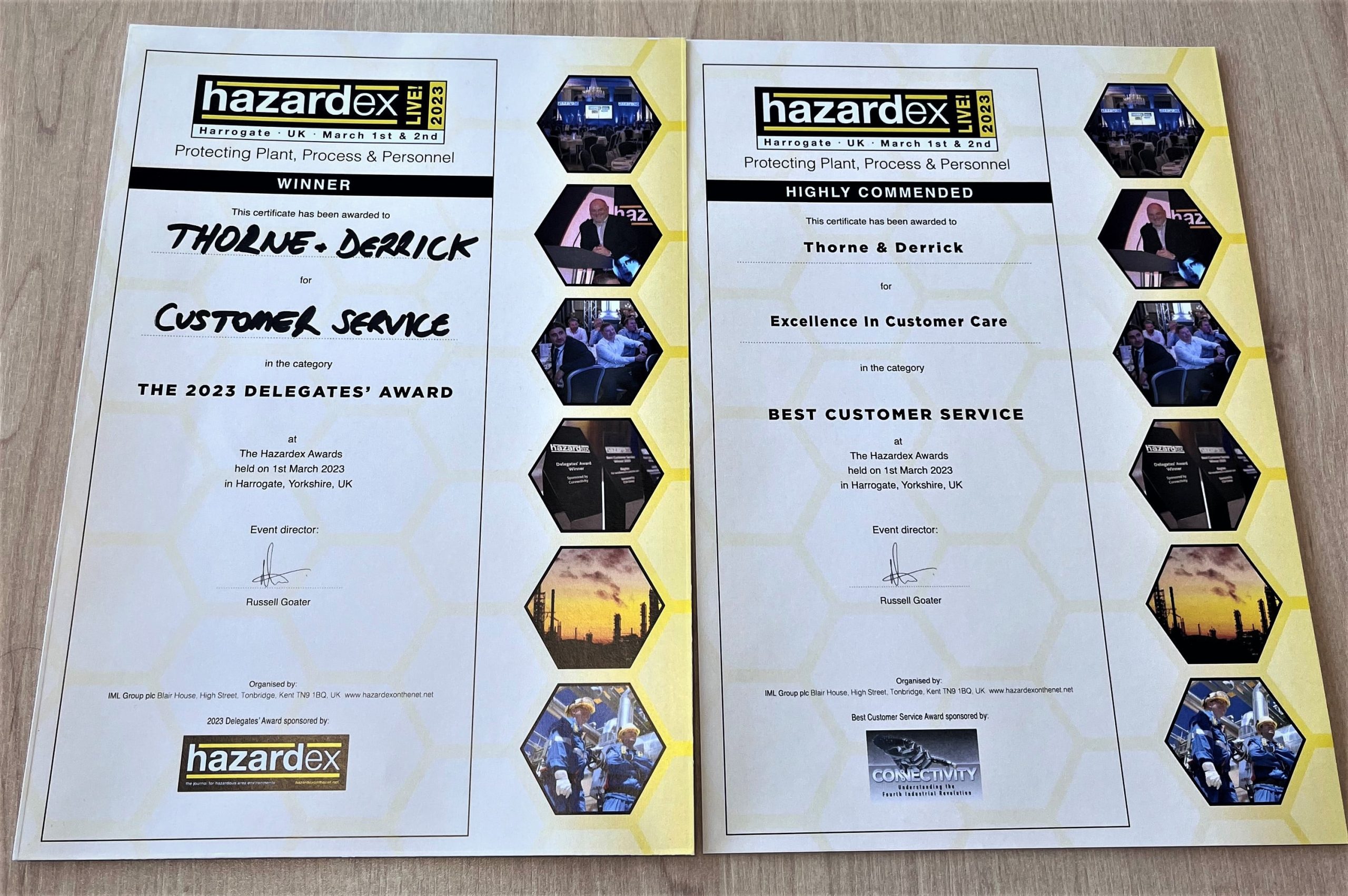 Certificates