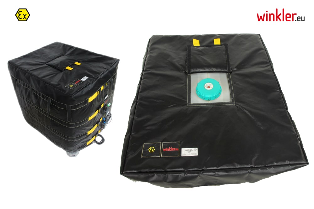 Insulating lid for IBC-container (WEXHIIBC)