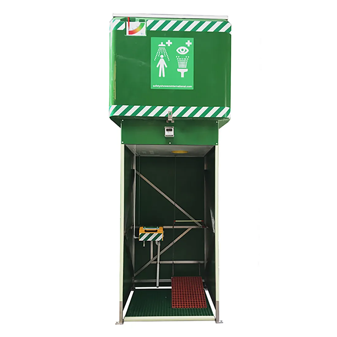 2500L Tank Safety Shower Aqua