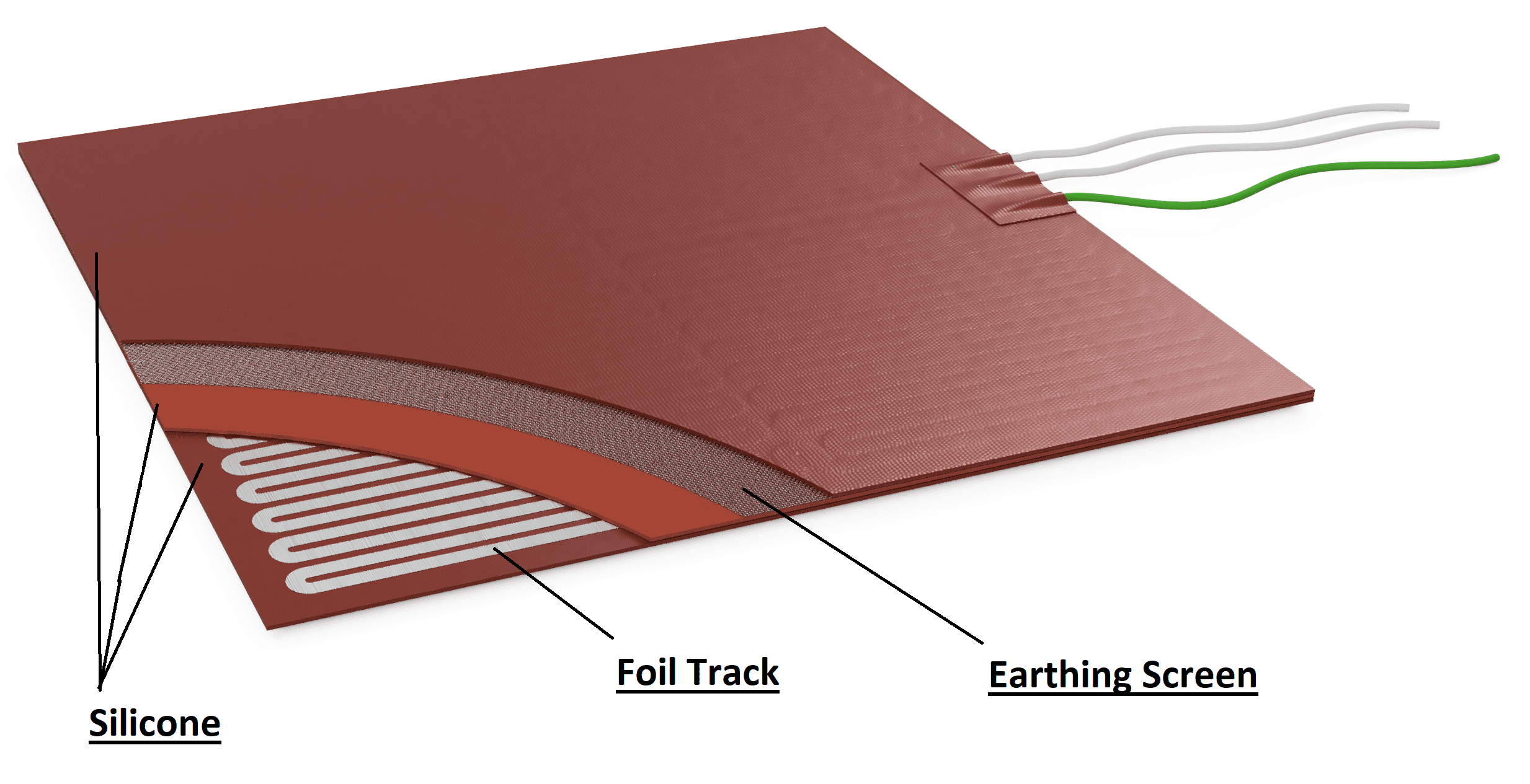 Earth Screen Silicone Heaters