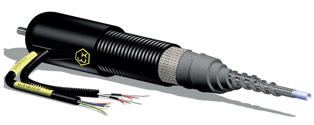 System-certified analyser heated hose System-certified analyser heated hose