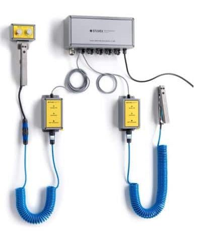 SG/E-MGS01-V1 EX with spiral cable, earthing clamp and ReConn.