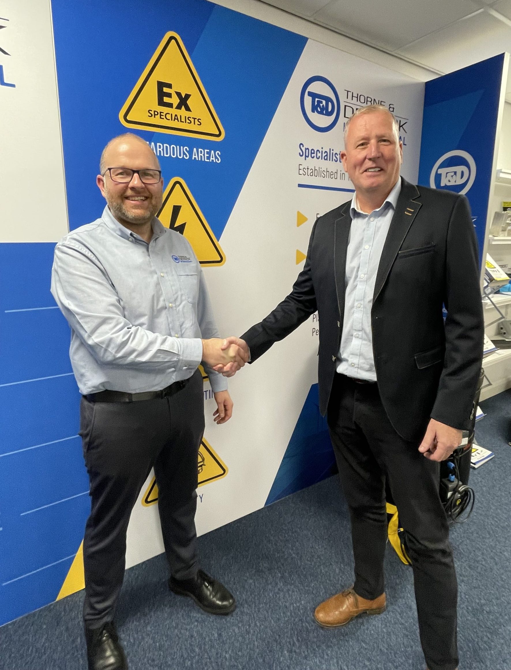 Thorne & Derrick Appointed UK Exclusive Channel Partner of StuvEx Static Earthing Systems