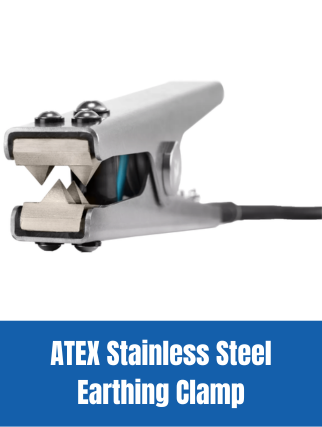 ATEX Stainless Steel Earthing Clamp