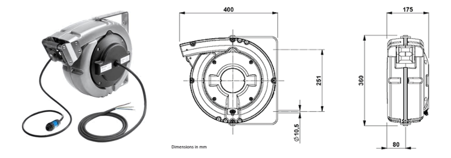StuEx Safe-Ground CR165 Dimensions